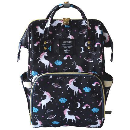 lequeen unicorn diaper bag