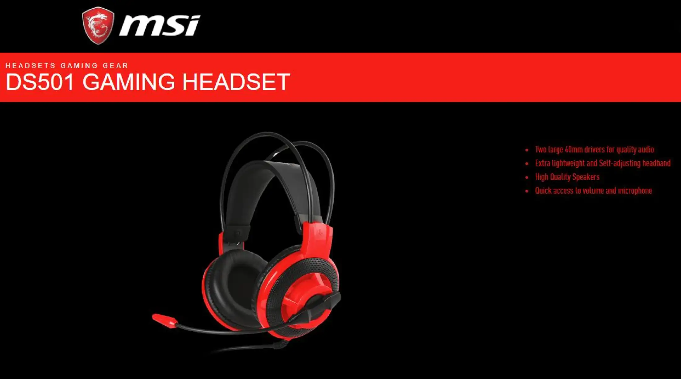 ds501 gaming headset