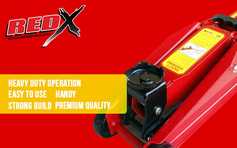 Nfsc Red X Hydraulic Floor Jack 3ton Lazada Ph