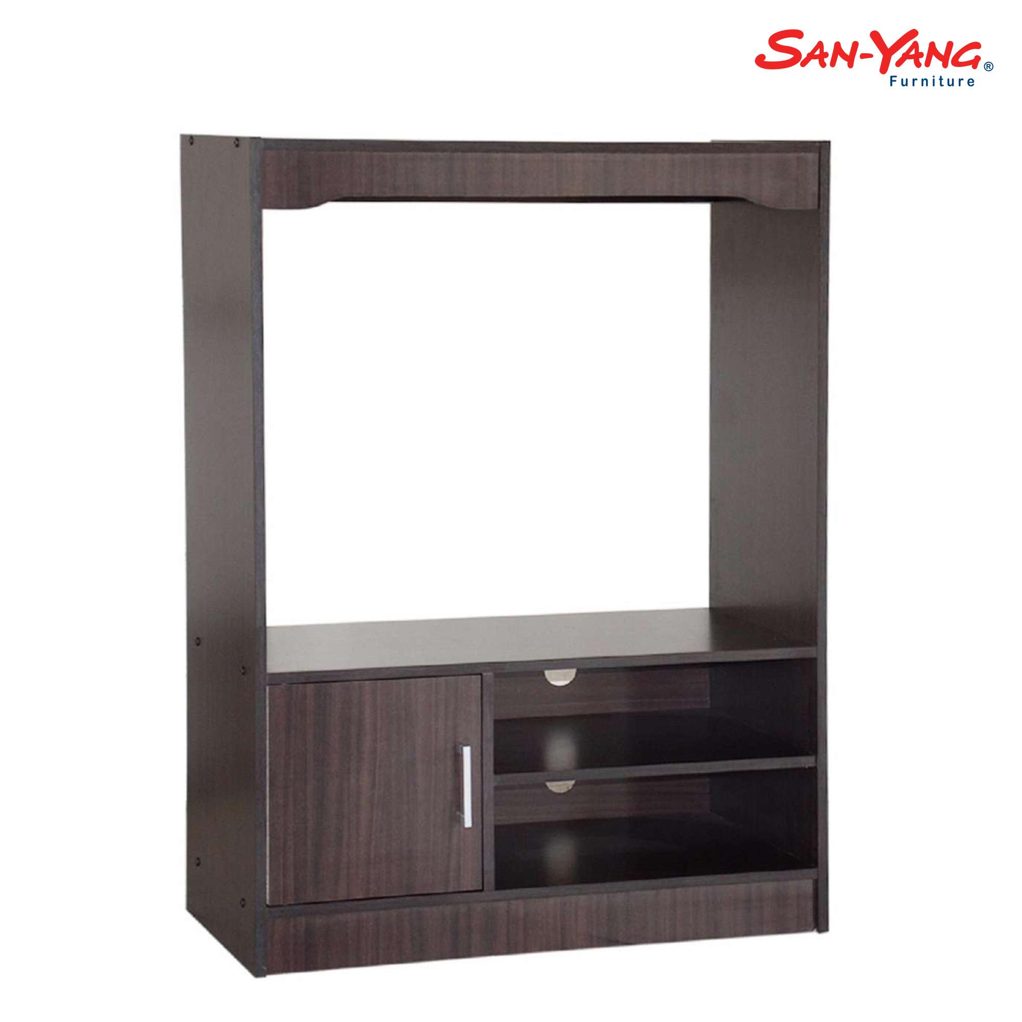 Tv Rack For Cabinet Prices Brands Review In Philippines San Yang Tv Rack Ftr2038 Chocolate Sy
