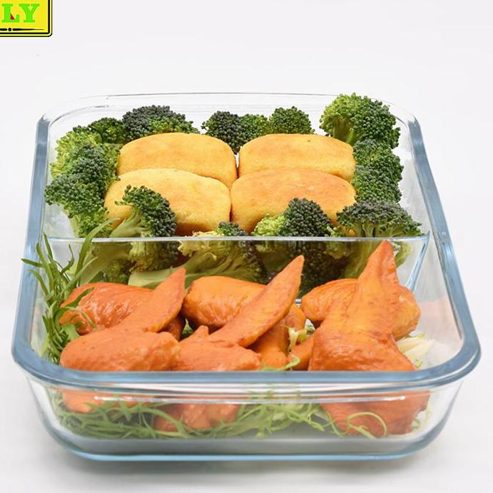 8078g2 Bakeware / Microwaveable Serving Dish With Division / Baking Dish Jce By Jerry Circle Enterprises