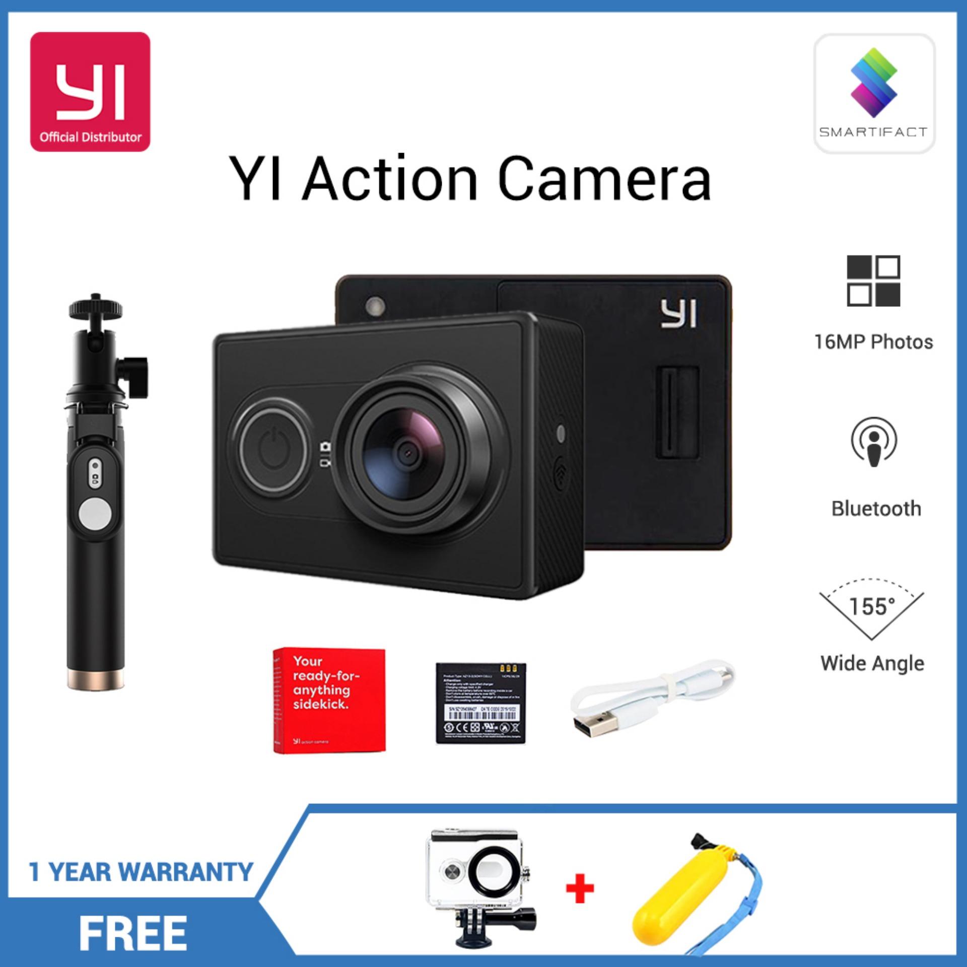Action Cam for sale Action Camcorder prices brands & specs in YI 1080P Action Camera Black International Version 16 0MP 155 degree Ultra wide Angle Mini