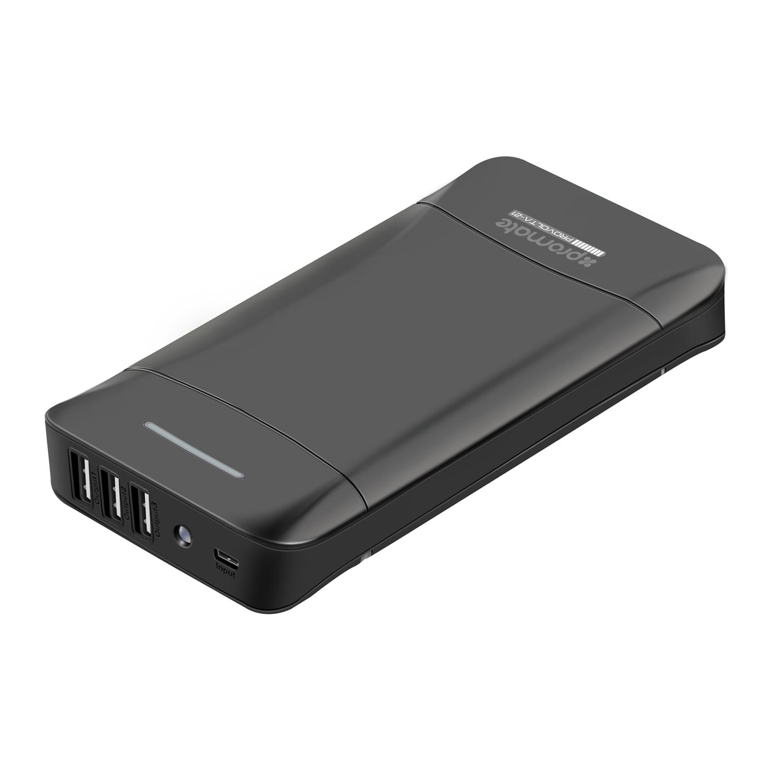 Li ion Power Bank Capsule II 22000 mAh Grey . Source · Promate ProVolta 20800mAh PowerBank