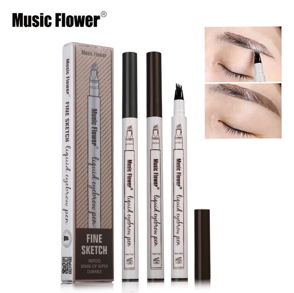 Music Flower #1 Chestnut Eyebrow Pen Waterproof-Edison Online Shop Philippines