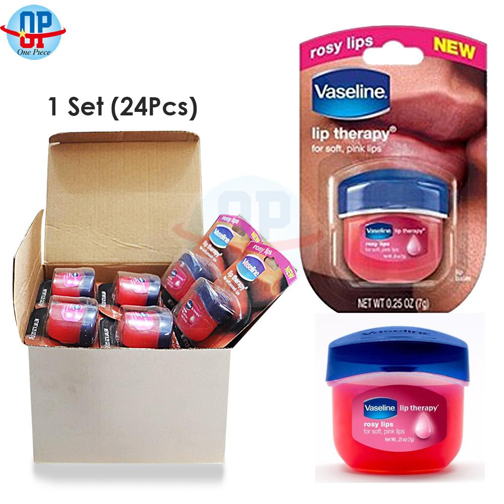 Vaseline Lip Therapy Rosy Lips Lip Balm 7g (1 Set) Philippines