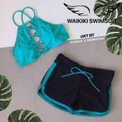 Waikiki #W001 Sexy Women Bikini Two Piece Swimsuit （Lokal）
