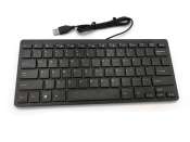 Multimedia USB Mini Keyboard Universal For PC Laptop（Black）