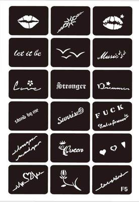 FOREVER Korean style-and-a-half a small tattoo brochure Philippines