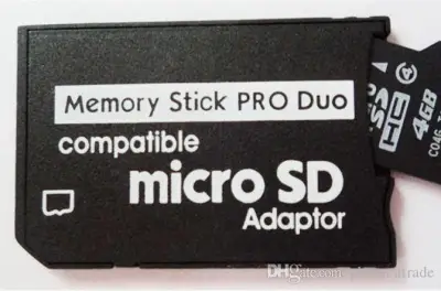 Memory Stick pro duo Adapter Micro SD TF Card Adaptor Card Reader For PSP Series Game