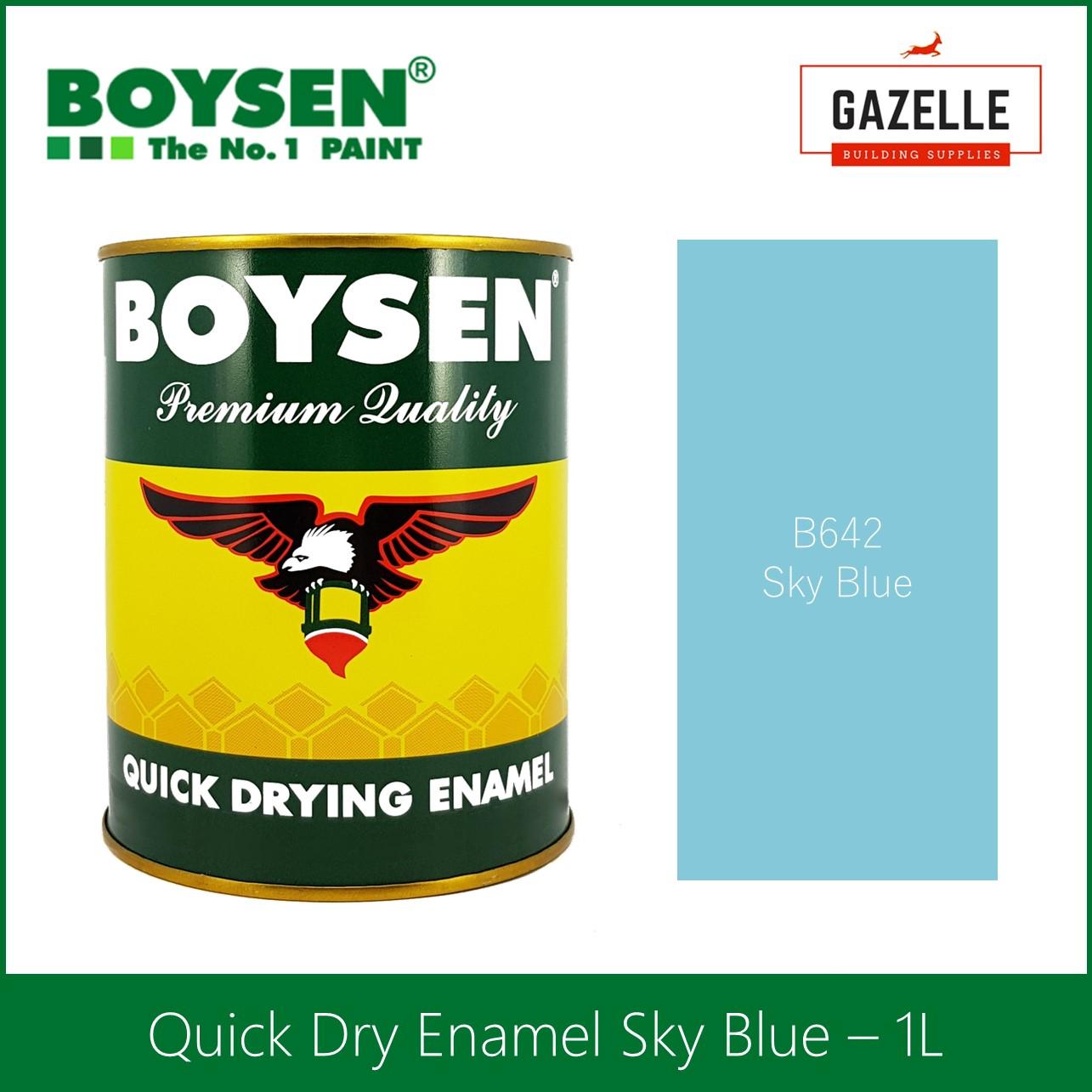 Boysen Quick Dry Enamel Color Chart