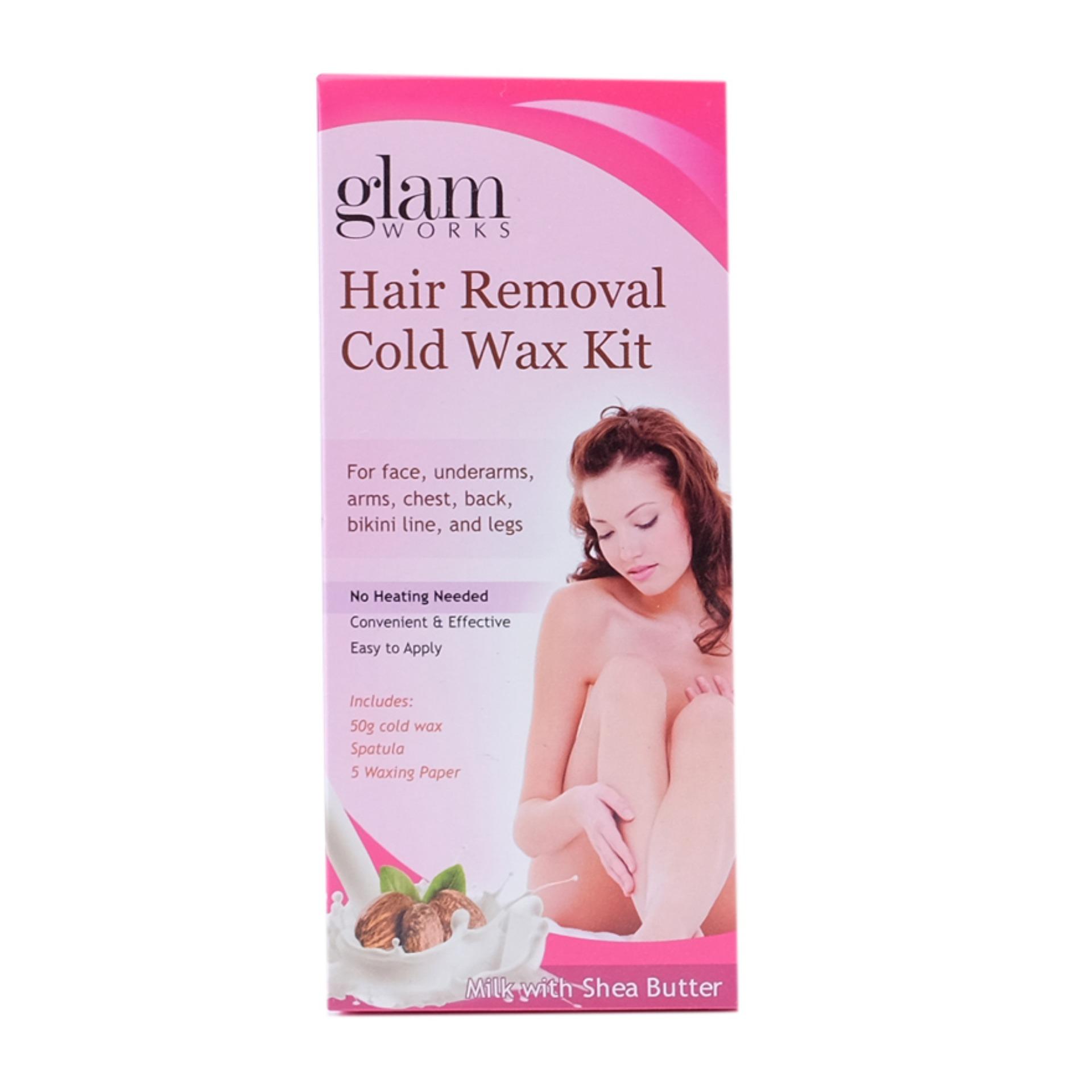 Glam Worksmilk And Shea Butter Hair Removal Wax 50g By Watsons Personal Care Stores.
