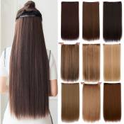 Tamia 60cm Long Straight Clip In Synthetic Hair Extension