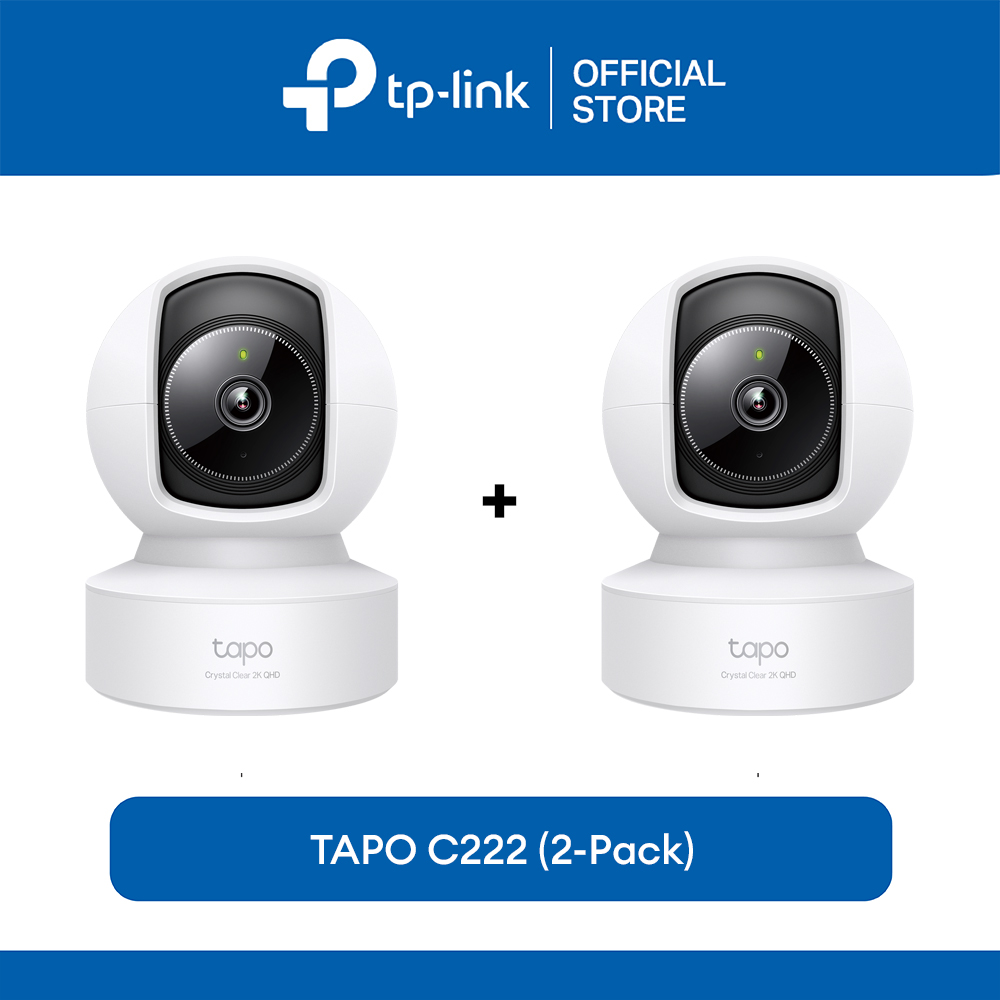 TP-Link Official Store / Tapo C222 / 2K 4MP 360 Degrees Pan/Tilt AI Indoor WiFi IP Security Cctv Sale Camera Connect to Cellphone with Mic and Speaker - Image 3