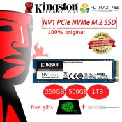 Kingston NV1 NV2 NVMe SSD M2 PCIe 3/4 Drive