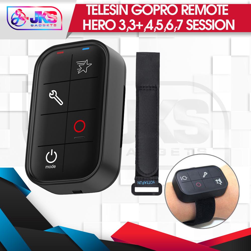 Telesin Smart Wireless Wi Fi Remote Control Water Resistant For Gopro Hero 7 6 5 4 3 3 4 Session Sports Action Camera Lazada Ph