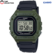 Casio Digital W-218H-3A Watch for Men's w/ 1 Year Warranty