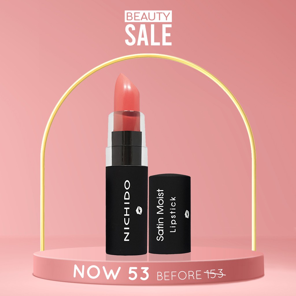 nichido satin moist lipstick