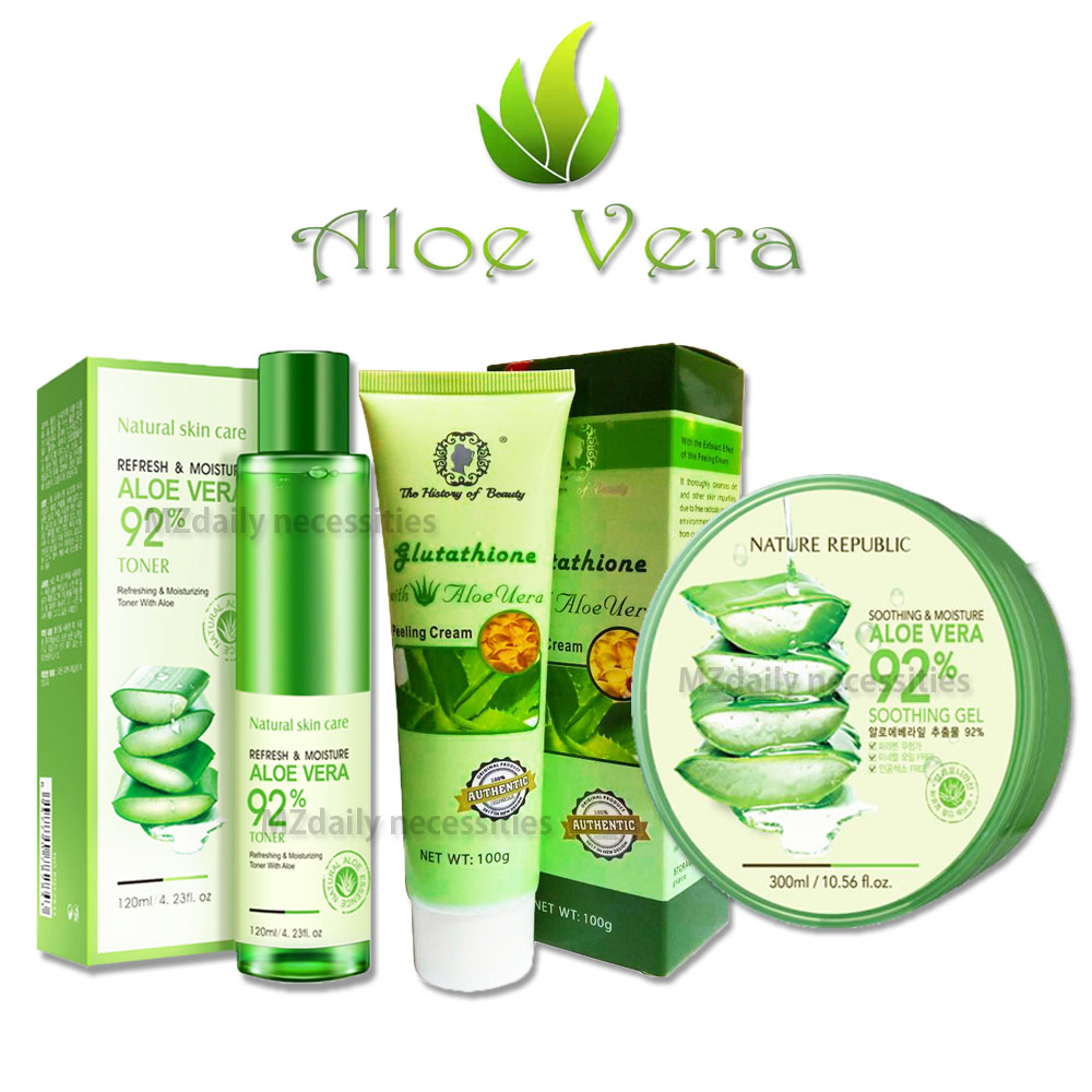 SADOER Aloe Vera Exfoliating Gel Peeling Dead Skin Remover 保湿靓