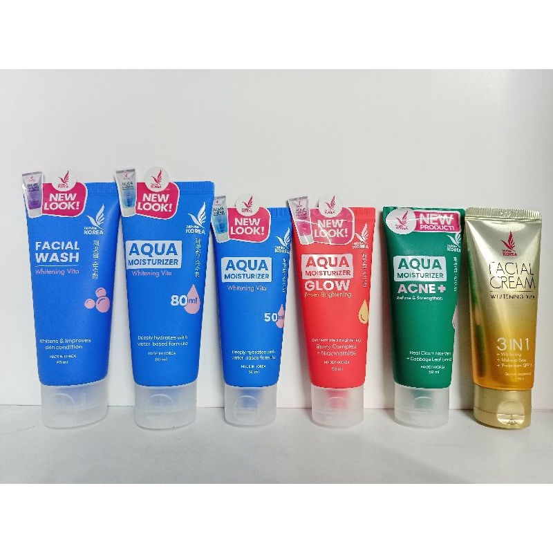 Hot ▧™♦ I white Aqua moisturizer or Facial wash 50ml