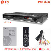 LG HD Video Player with Built-in Speaker and Remote Control