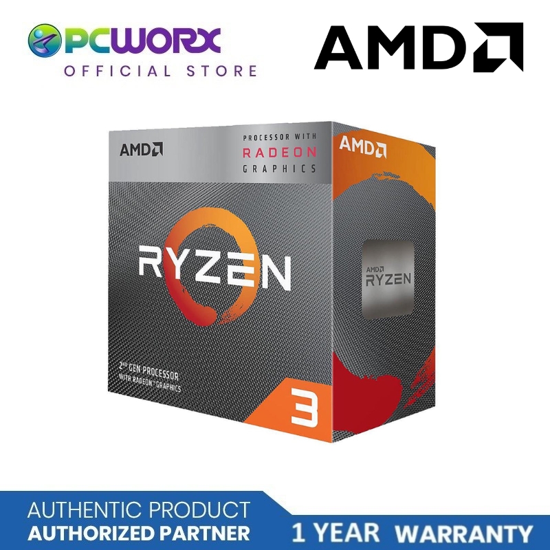 Amd Ryzen 3200G Desktop Pc With 8Gb Ddr4 Ram 128Gb Ssd