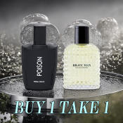 Winship POISON/POISOME Perfume For Men 100 ML+Brave man Perfume 100ML