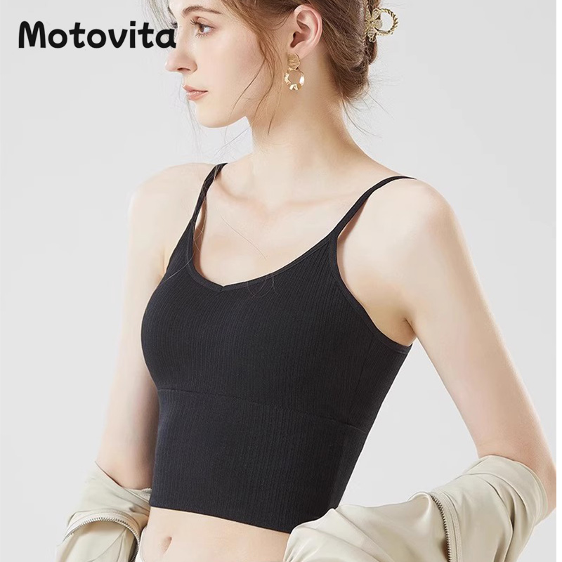 Motovita Women Sexy Strapless Anti-slip Bra Solid Invisible Push Up Bras Wireless Seamless Underwear Without Straps Bralette Lingerie