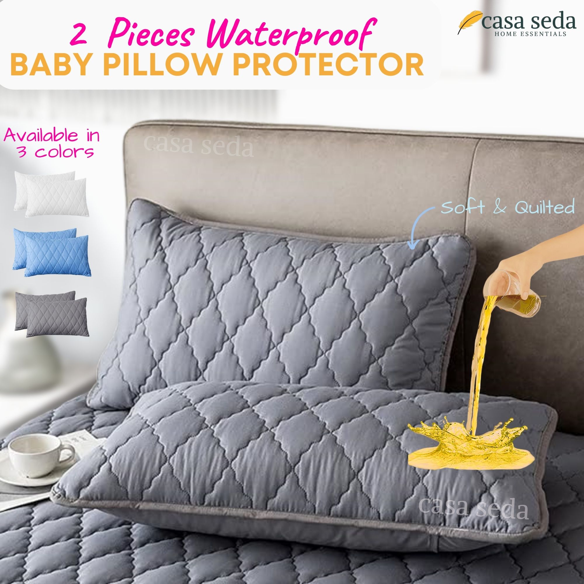 Baby pillow outlet protector