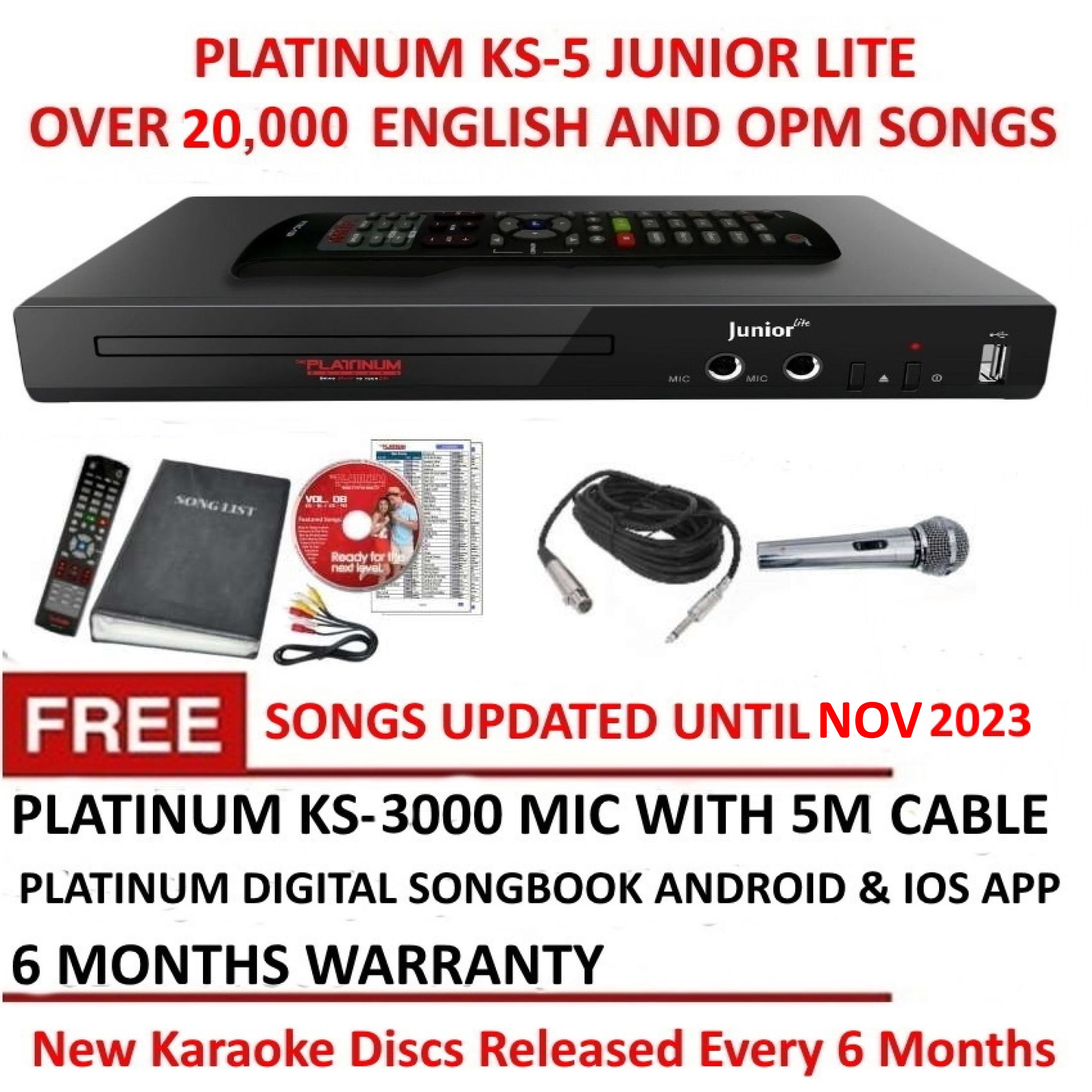 UNBOXING : The Platinum K-BOX 2 KS-40+ Videoke DVD Karaoke Player