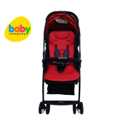 Apruva Keiryo Reversible Baby Stroller, Red/Black