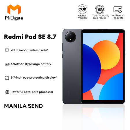 Xiaomi Redmi Pad SE 8.7" Tablet | MediaTek Helio G85