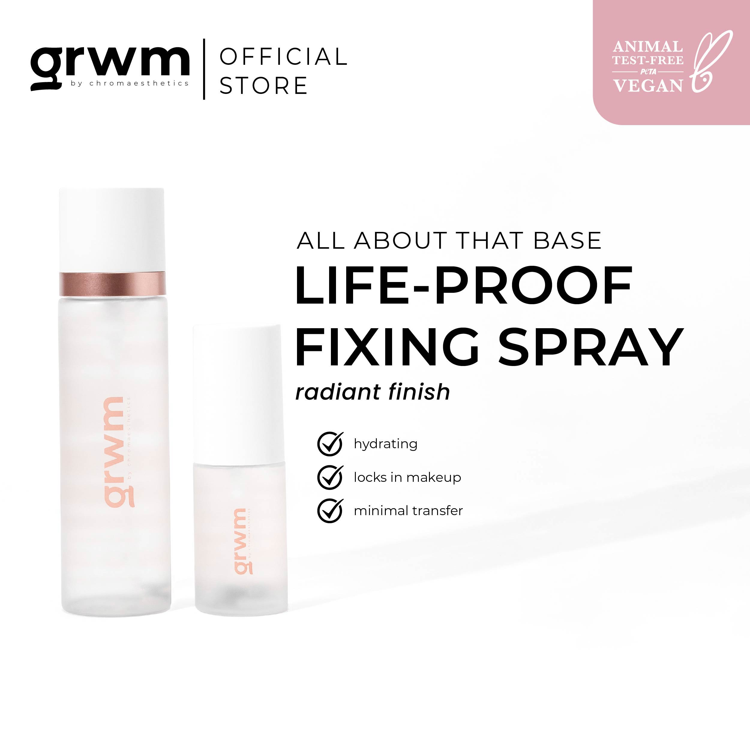 Discount on Grwm Cosmetics  shoes - SKU:  Life - Proof Fixing Spray - Radiant Finish