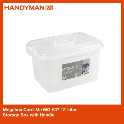 Megabox Carri-Me MG-637 12-Liter Storage Box with Handle (2)