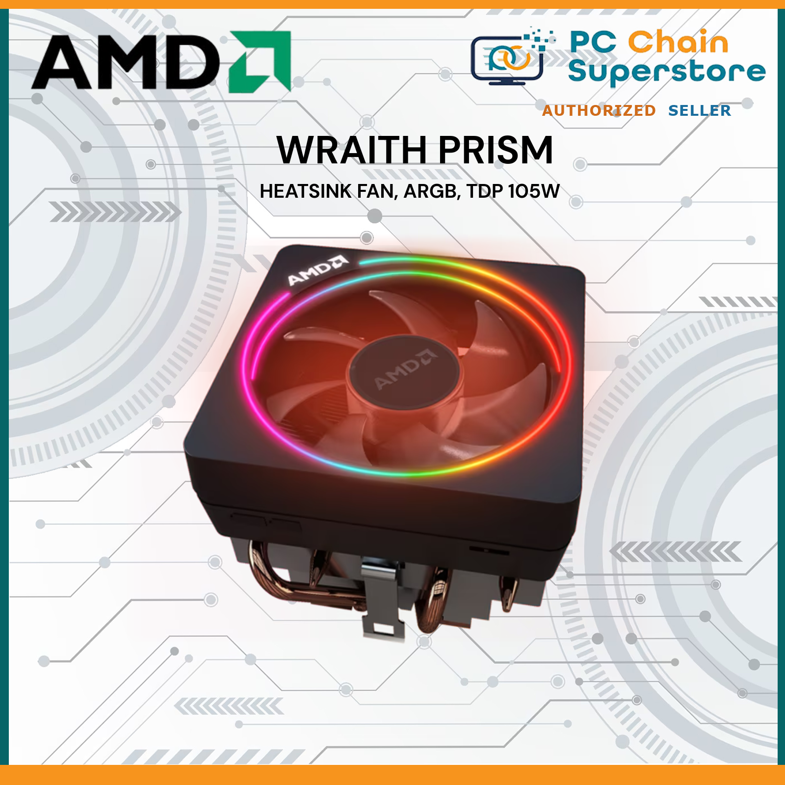 Jeyi Rgb Cpu Cooler 4/6 Heat Pipes For Amd Ryzen Intel Am4