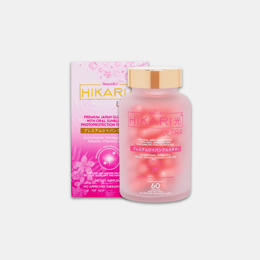 Best Glutathione Brand In Japan: Hikari Ultra Glutathione Capsules For  Whitening & Sunblock