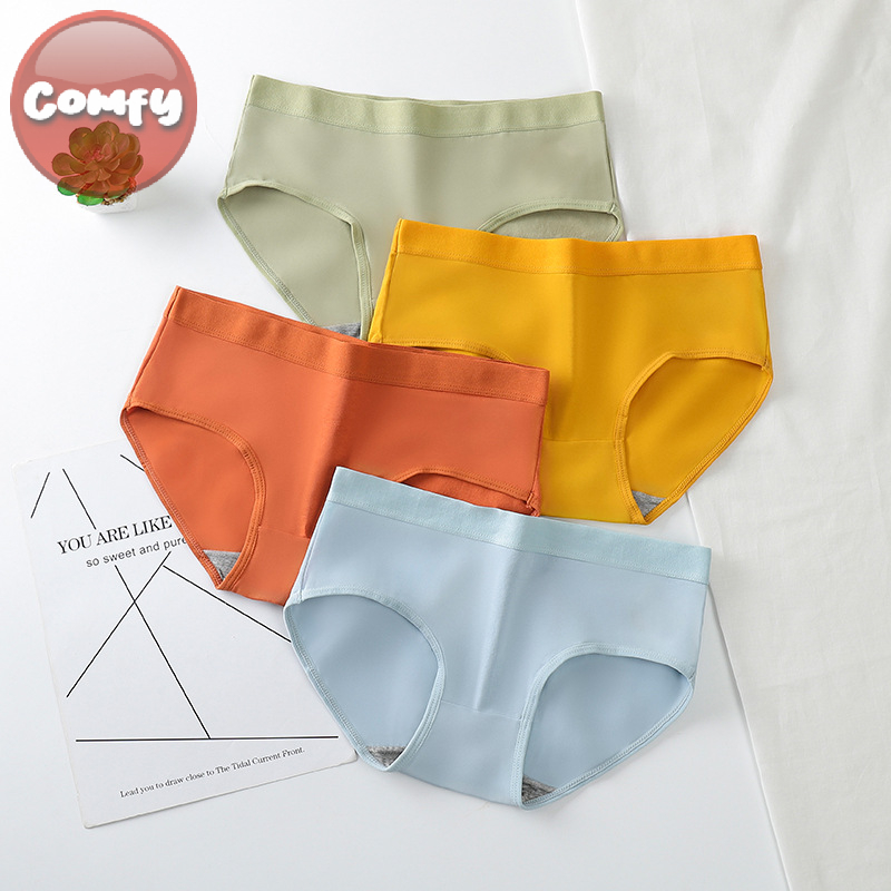 Comfy Korean Version High-Quality Cotton Panty Ladies Underwear