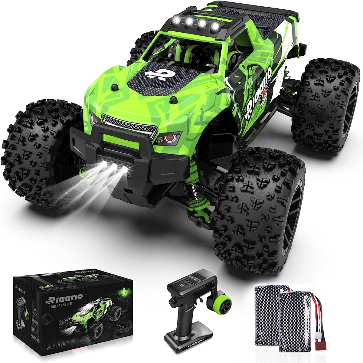 Remote control cheap car green