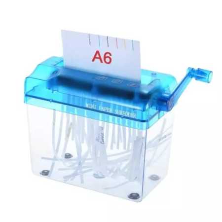 Manual Household Hand Cutting Portable A6 Paper Shredder