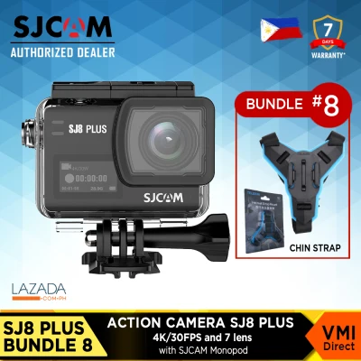 SJCAM SJ8 Plus 4k 30fps Dual Screen Wifi Action Camera with Optional Bundle Accessories / VMI DIRECT (4)