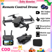 E88 4K HD Camera Drone with Obstacle Avoidance, Foldable