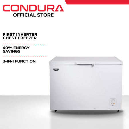 Condura CCF300Ri Chest Freezer Inverter 10.7 cu ft