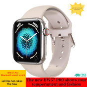 HW57 Pro Smart Watch: Bluetooth, Heart Rate, Blood Pressure, Waterproof