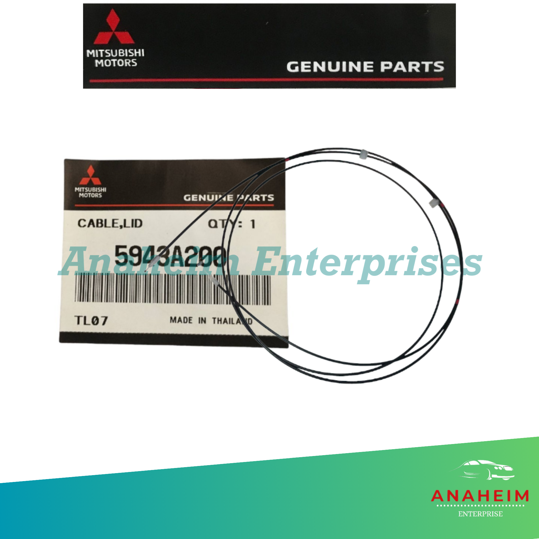 Brandstofklep Veerontgrendeling Clip – Vervanging Voor Mitsubishi Lancer/Mirage/Outlander, OEM MB642442 MR970563