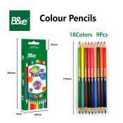 bnesos Color Pencil Set - 9pcs, 12pcs, 18pcs (