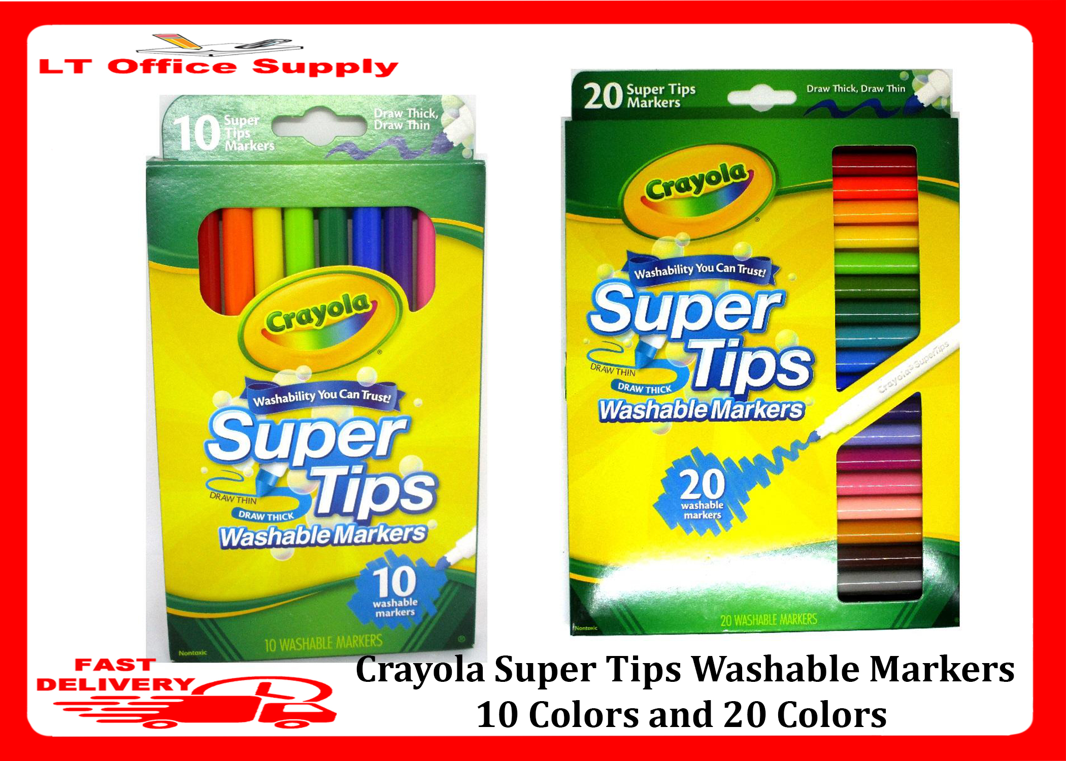 Shop Crayola Supertips Set with great discounts and prices online - Jan  2024