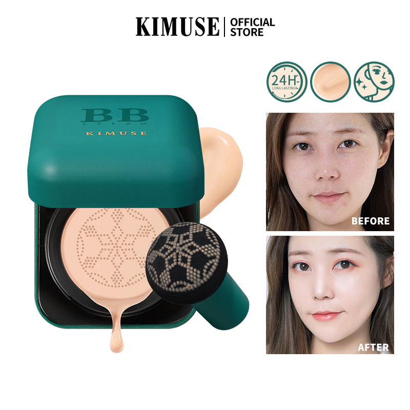 Discount on Kimuse  shoes - SKU: Kimuse 3-In-1 Cover Lasting Magic Cushion Bb Cream Matte Skin Nourish Moisturizing Foundation Base M