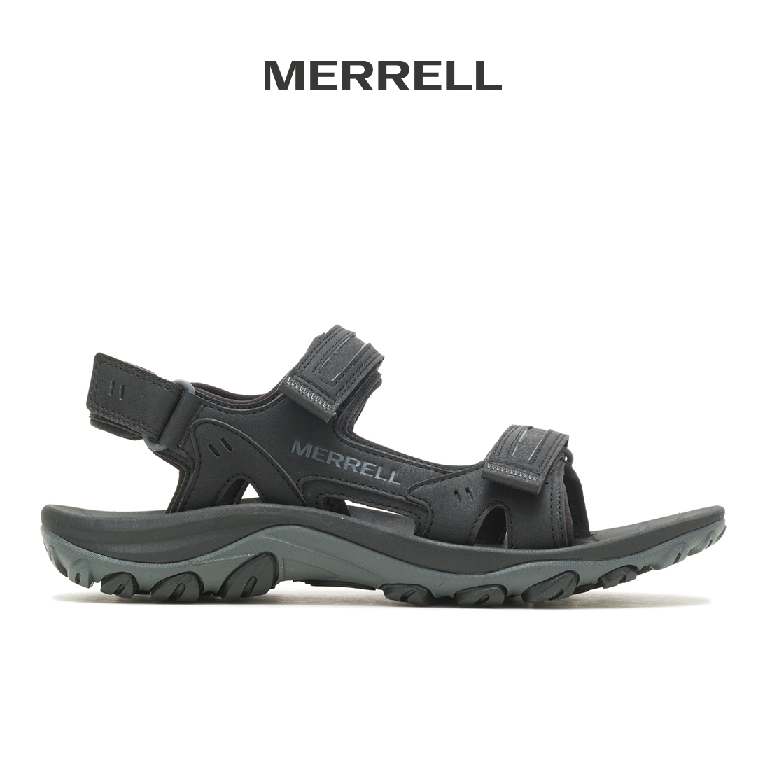 Discount on Merrell  shoes - SKU: Huntington Sport Convert -Black Mens Sandals Water