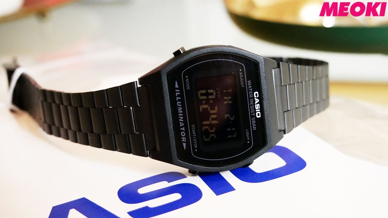 Casio b640 outlet black