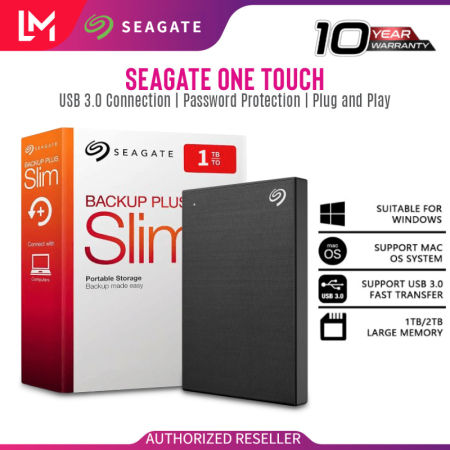 Seagate Expansion USB 3.0 Portable Hard Drive - 1TB/2TB