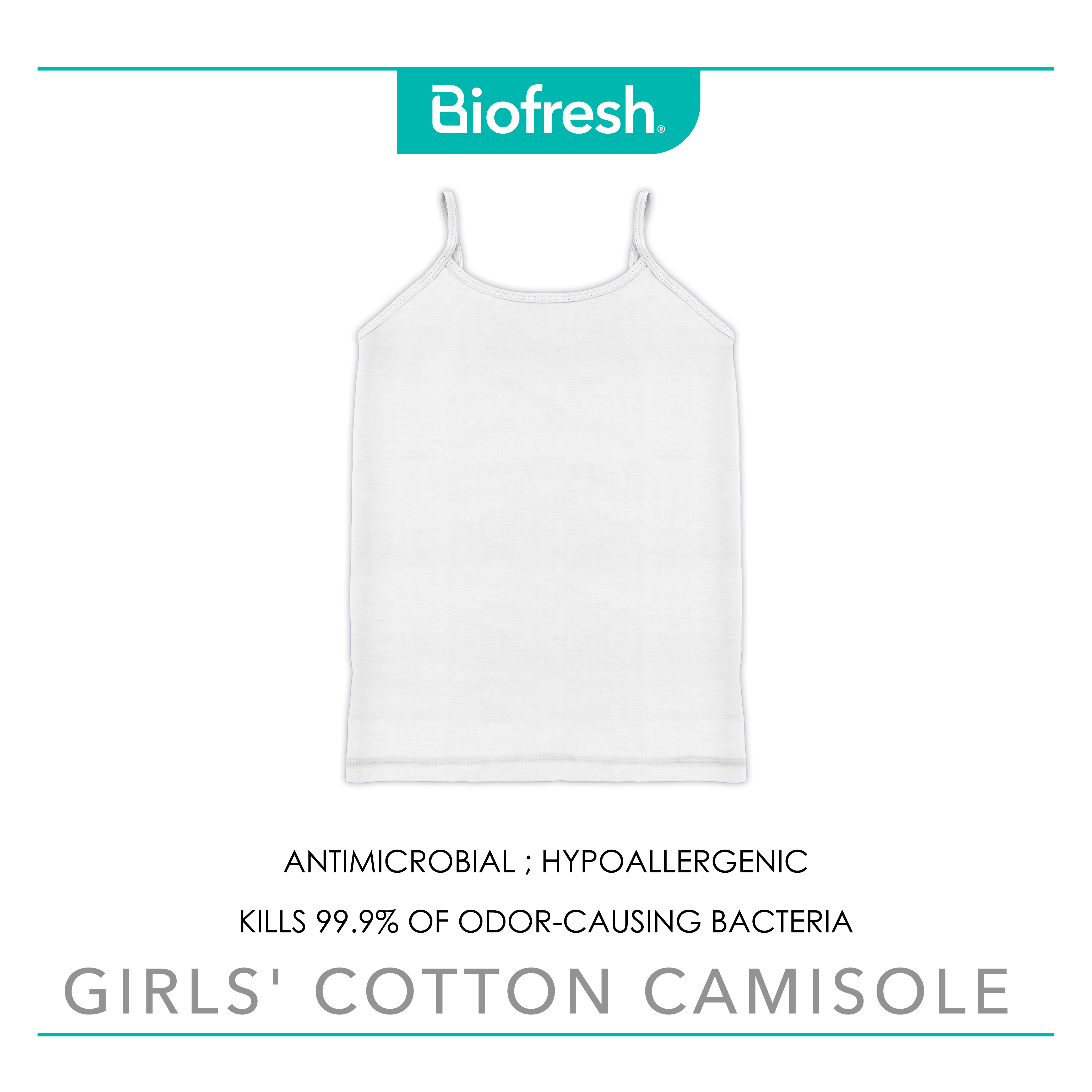 Biofresh Men's Antimicrobial Cotton Premium Slim Fit Roundneck